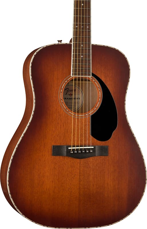 Акустическая гитара Fender Paramount PD-220E Solid Wood A/E Guitar, Aged Cognac Burst w/ Hard Case акустическая гитара fender pd 220e mahagony aged cognac burst