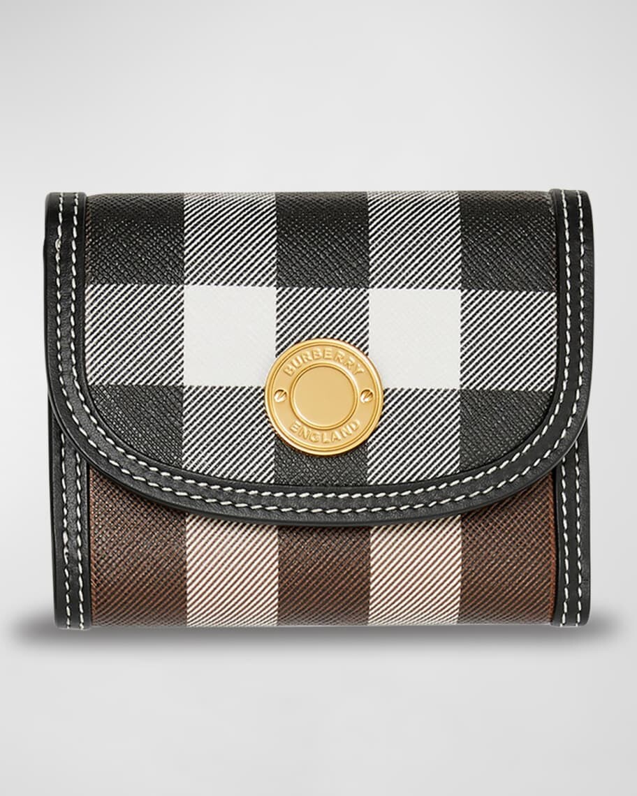 

Кошелек Lancaster Check Trifold Burberry