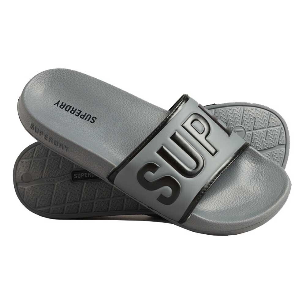 

Шлепанцы Superdry Code Core, серый