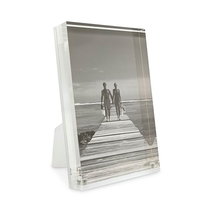 

Мольберт Tizo Lucite Рамка для фотографий размером 8 x 10 дюймов на спине, белый
