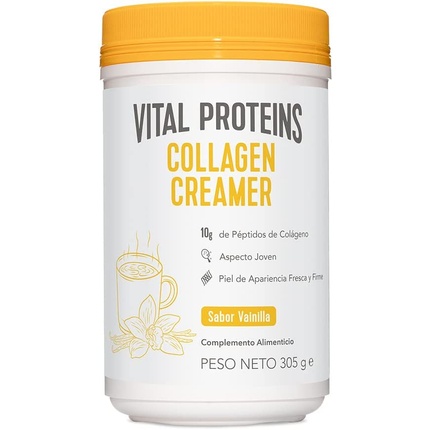 Vital Proteins Коллагеновые кофейные сливки с коллагеновыми пептидами и ванилью 305г цена и фото