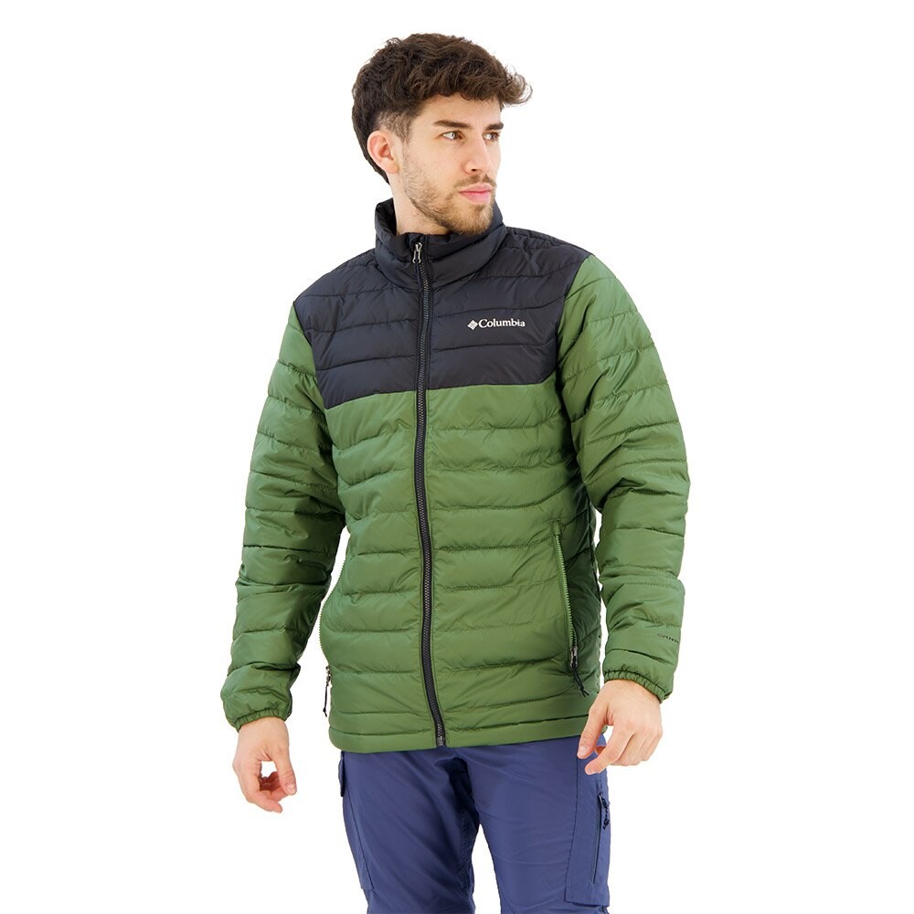 

Спортивная куртка Columbia Powder Lite Down, зеленый