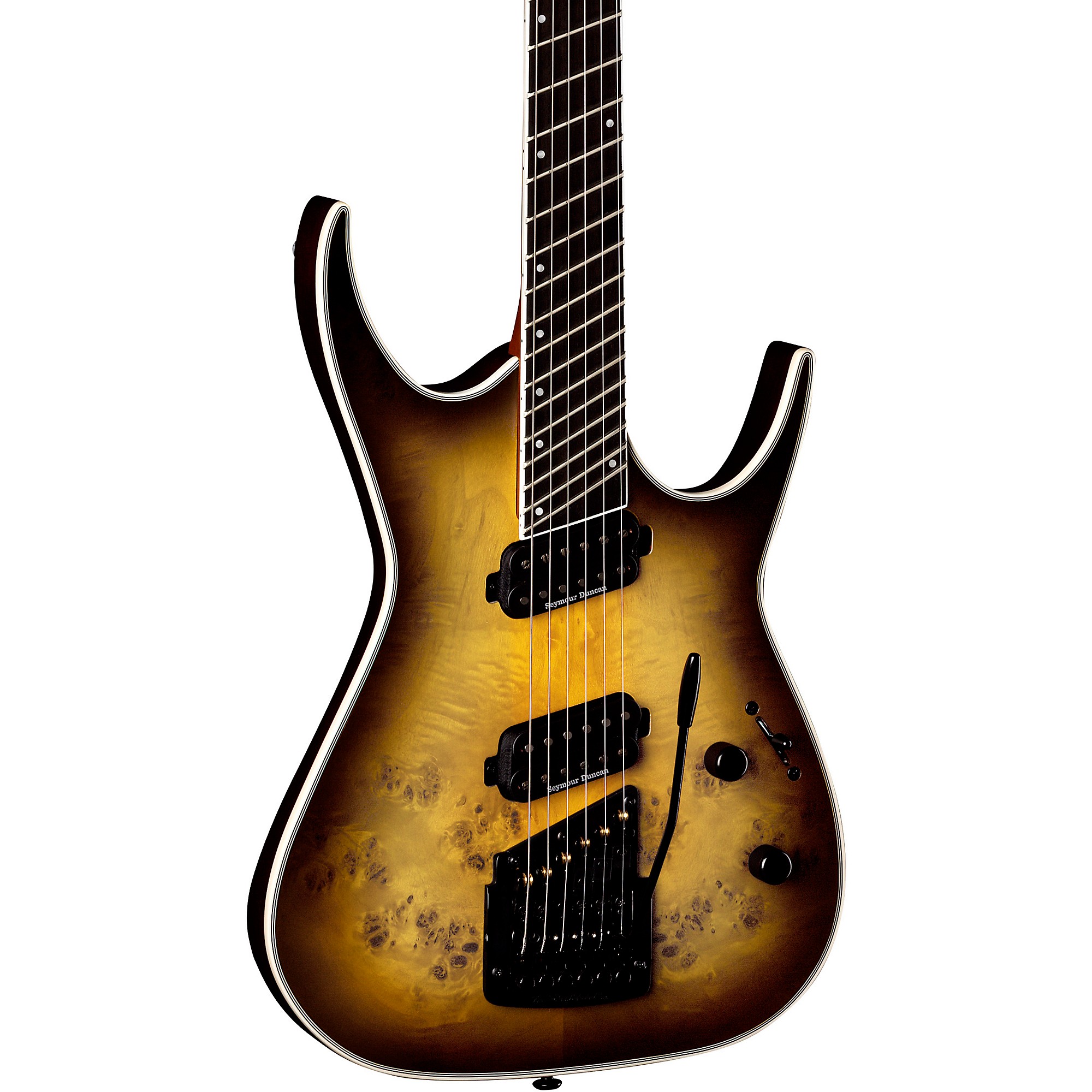 Электрогитара Dean Exile Select Multiscale With Kahler Satin Natural Black Burst