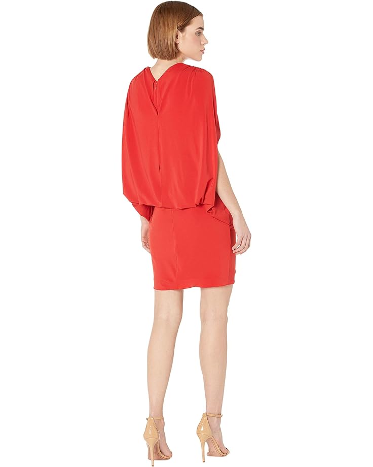 Платье Halston Ria V-Neck Jersey Dress, цвет Halston Red