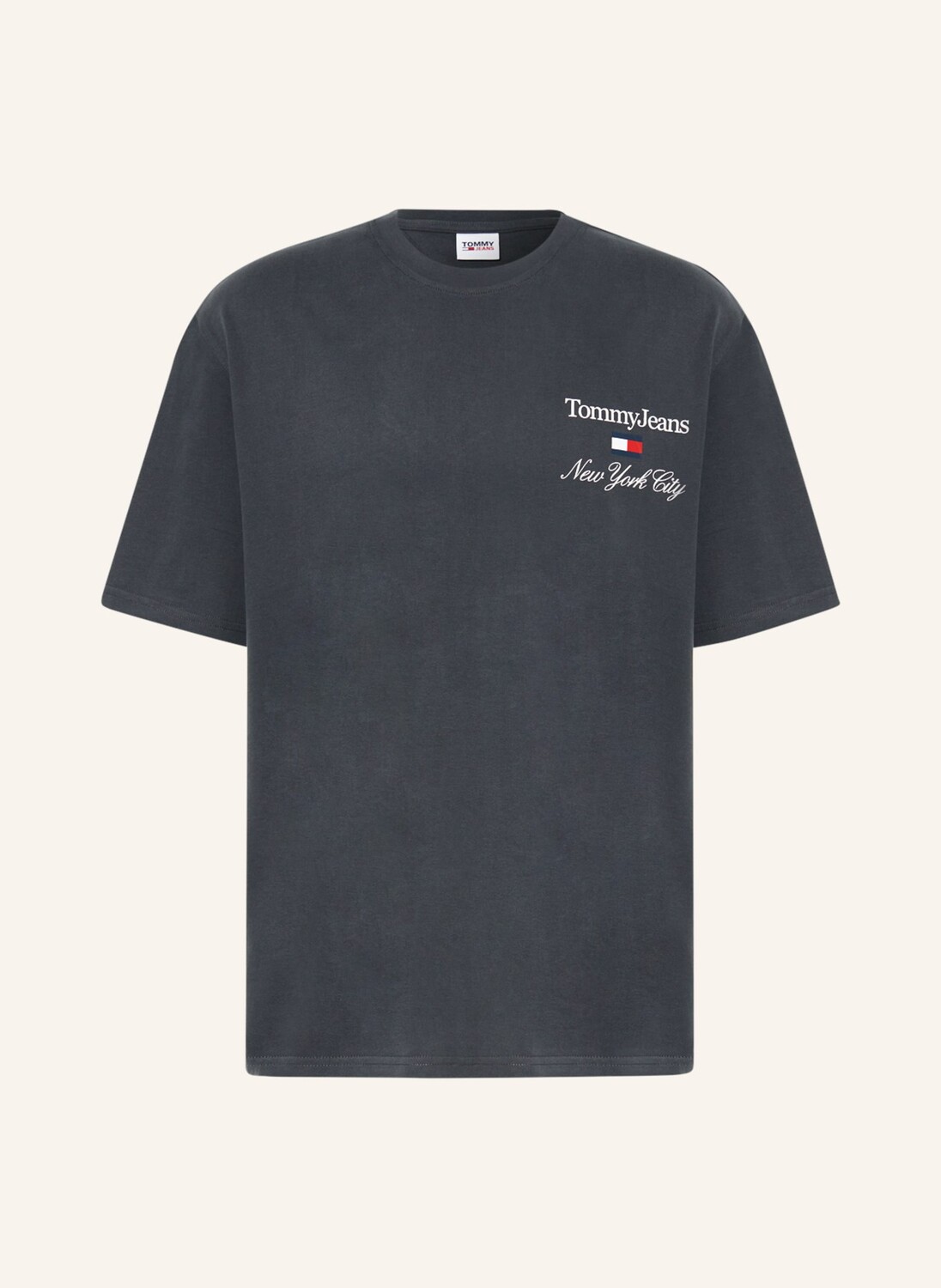 

Футболка TOMMY JEANS, темно-серый