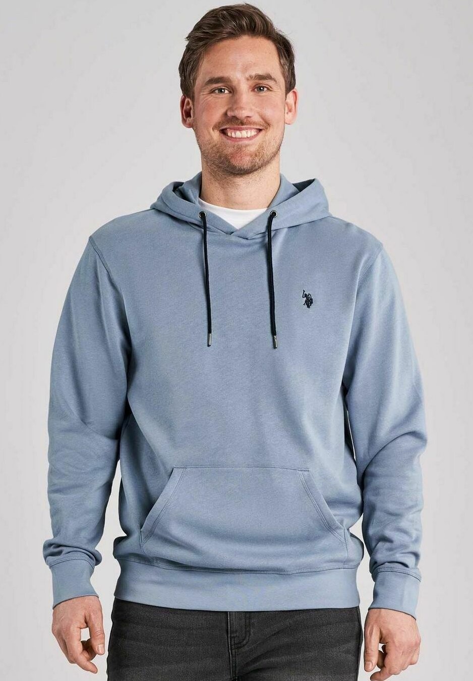 

Толстовка BRAYDEN U.S. Polo Assn., цвет stonewash