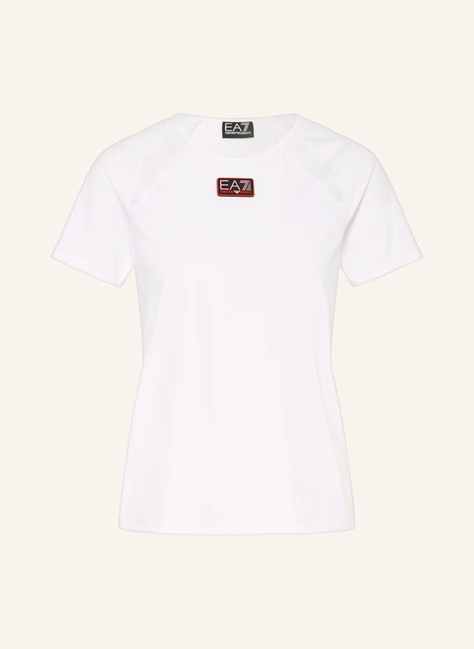 Функциональная рубашка Ea7 Emporio Armani, белый