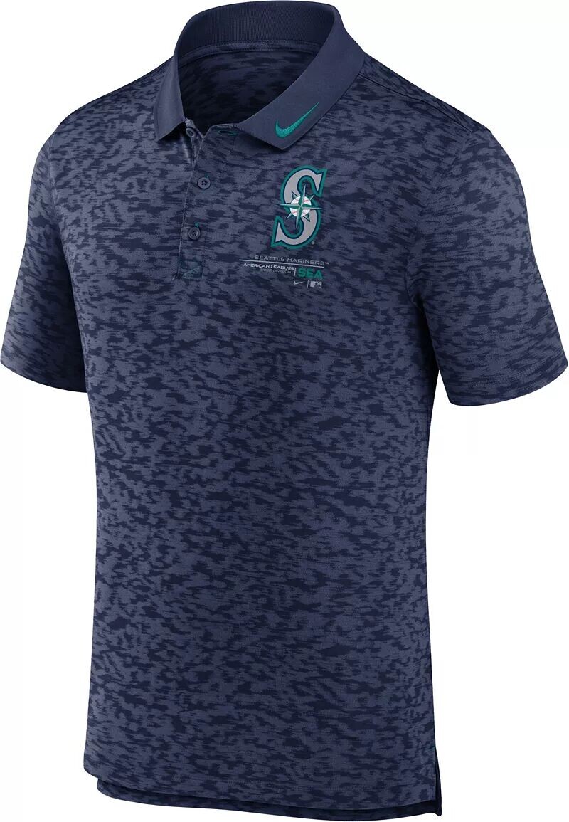 

Мужская темно-синяя рубашка-поло Nike Seattle Mariners Next Level