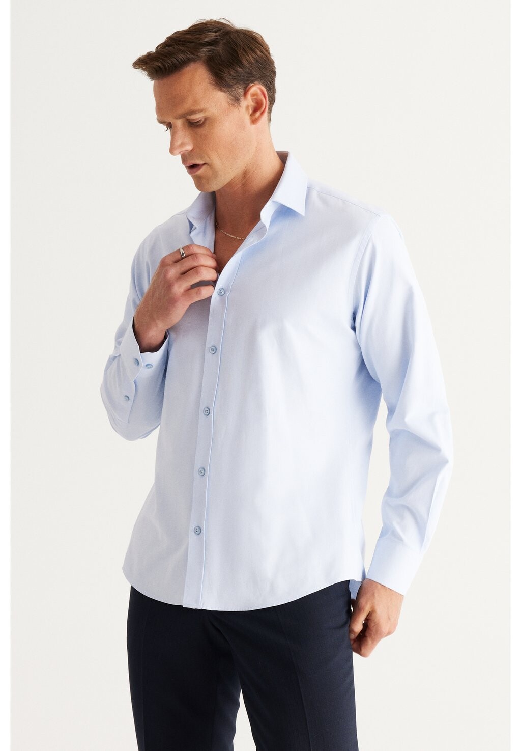 

Рубашка COMFORT FIT DOBBY AC&CO / ALTINYILDIZ CLASSICS, цвет Comfort Fit Dobby Weave Shirt