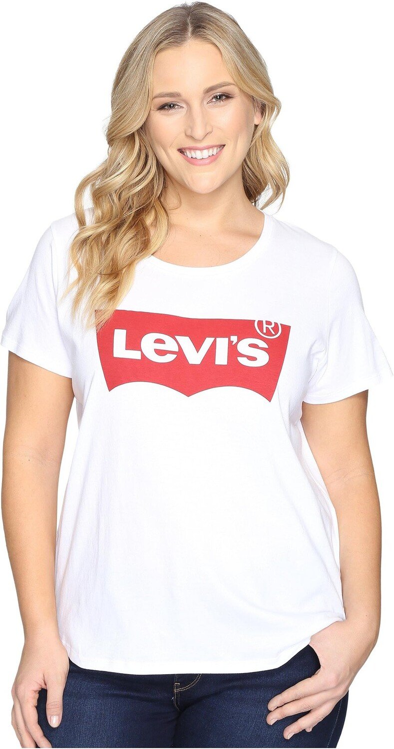 

Футболка Levi's Womens Perfect Tee w/o Pocket, цвет Batwing White