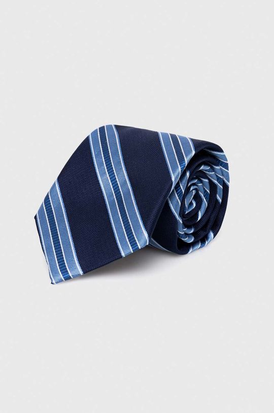 Шелковый галстук Michael Kors, темно-синий цена и фото