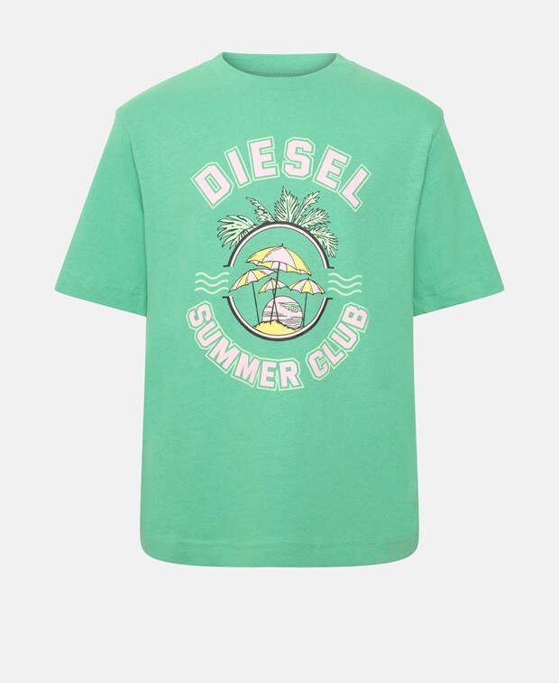 

Футболка Diesel, зеленый