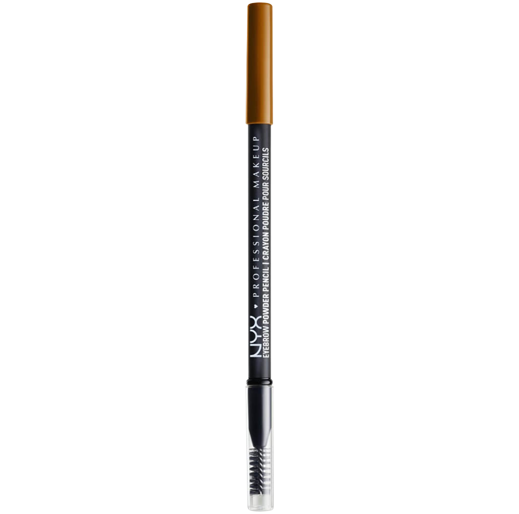 Каштановый карандаш для бровей Nyx Professional Makeup Eyebrow Powder, 1,4 гр карамельный карандаш для бровей nyx professional makeup eyebrow powder 1 4 гр