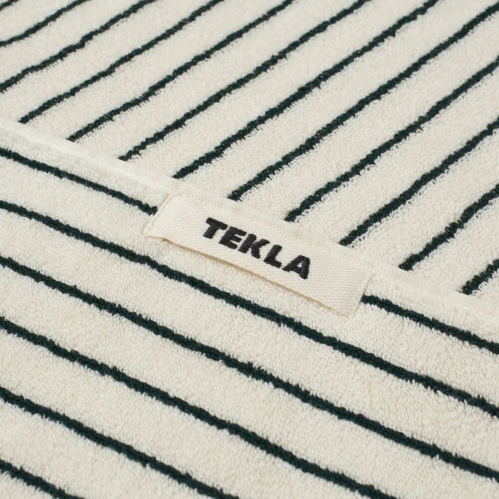 Tekla Fabrics Органическое махровое полотенце для рук, белый