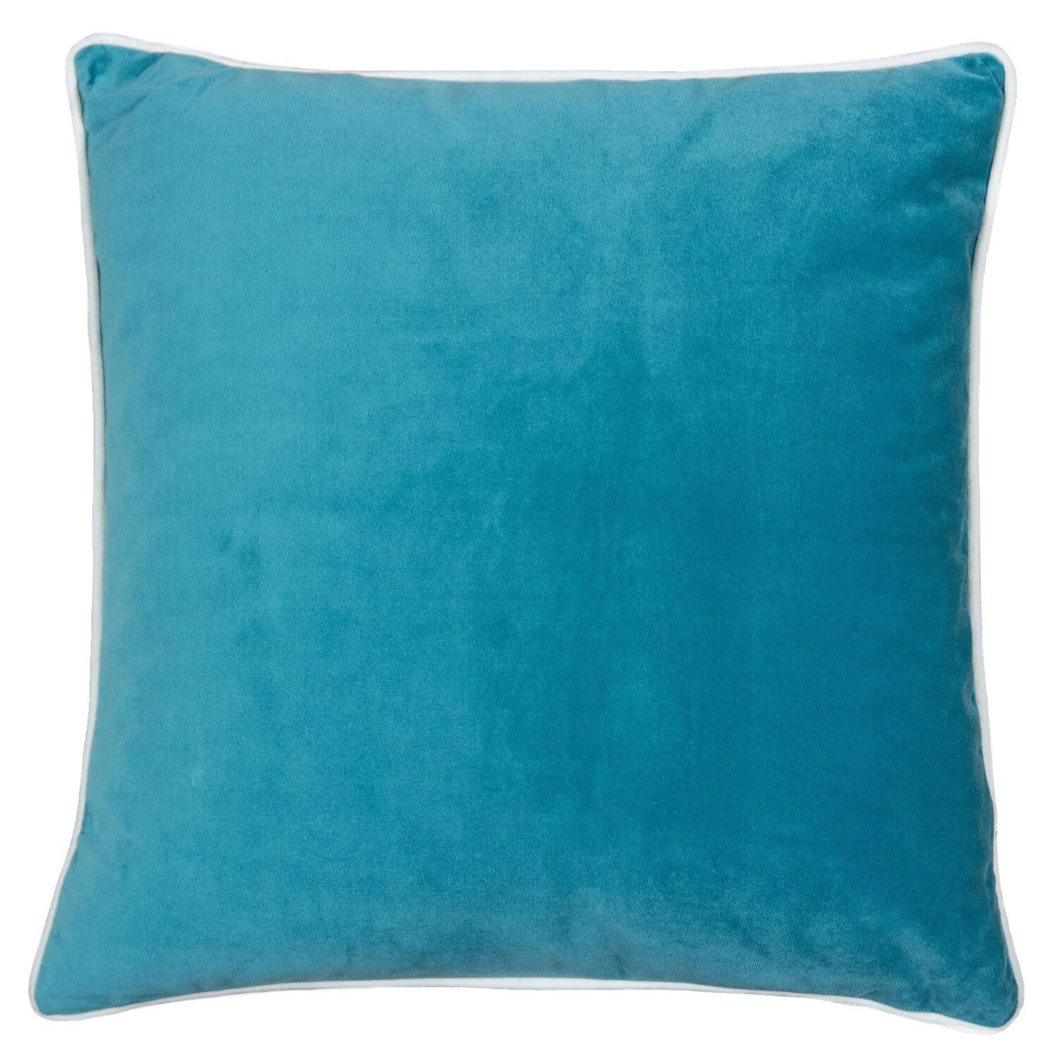 

Подушка квадратная Skylar Turquoise Velvet Bed Bath & Beyond, бирюзовый