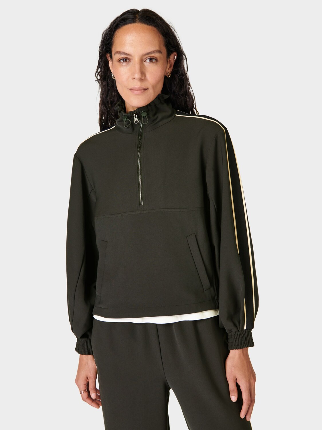 

Элитный спортивный джемпер Sweaty Betty, темно-зеленый плющ
