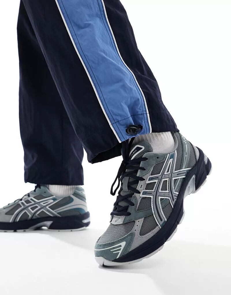 

Серо-синие кроссовки Asics Gel-1130