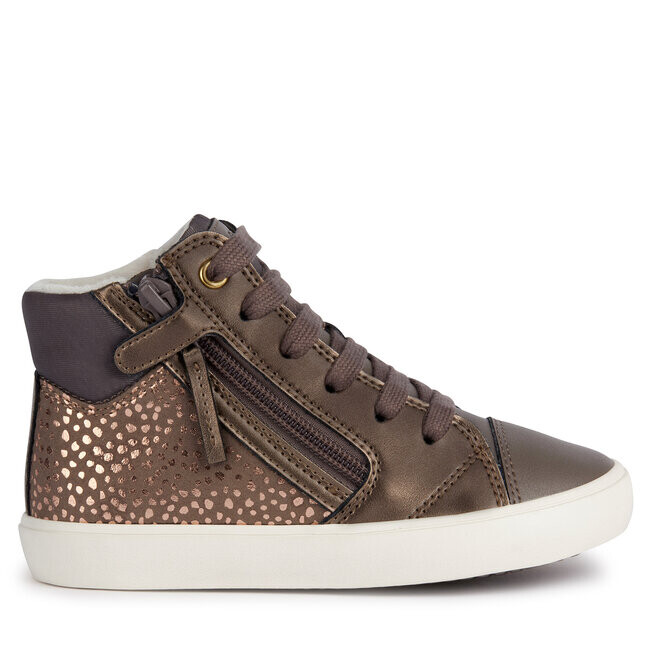 

Кроссовки Geox J Gisli Girl J364NB 0DHAJ C1X2X S Smoke Grey/Gold, серый