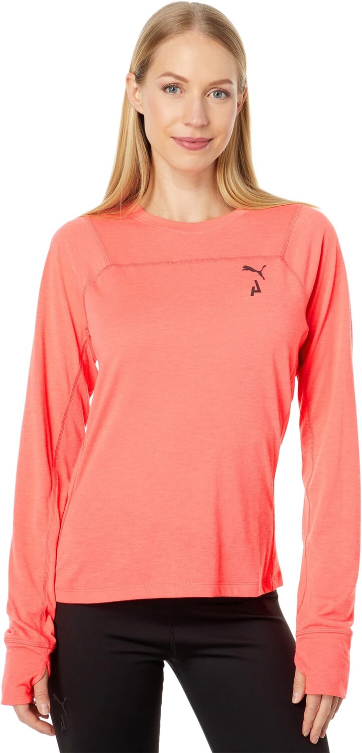 

Времена года Шерсть с длинным рукавом PUMA, цвет Salmon