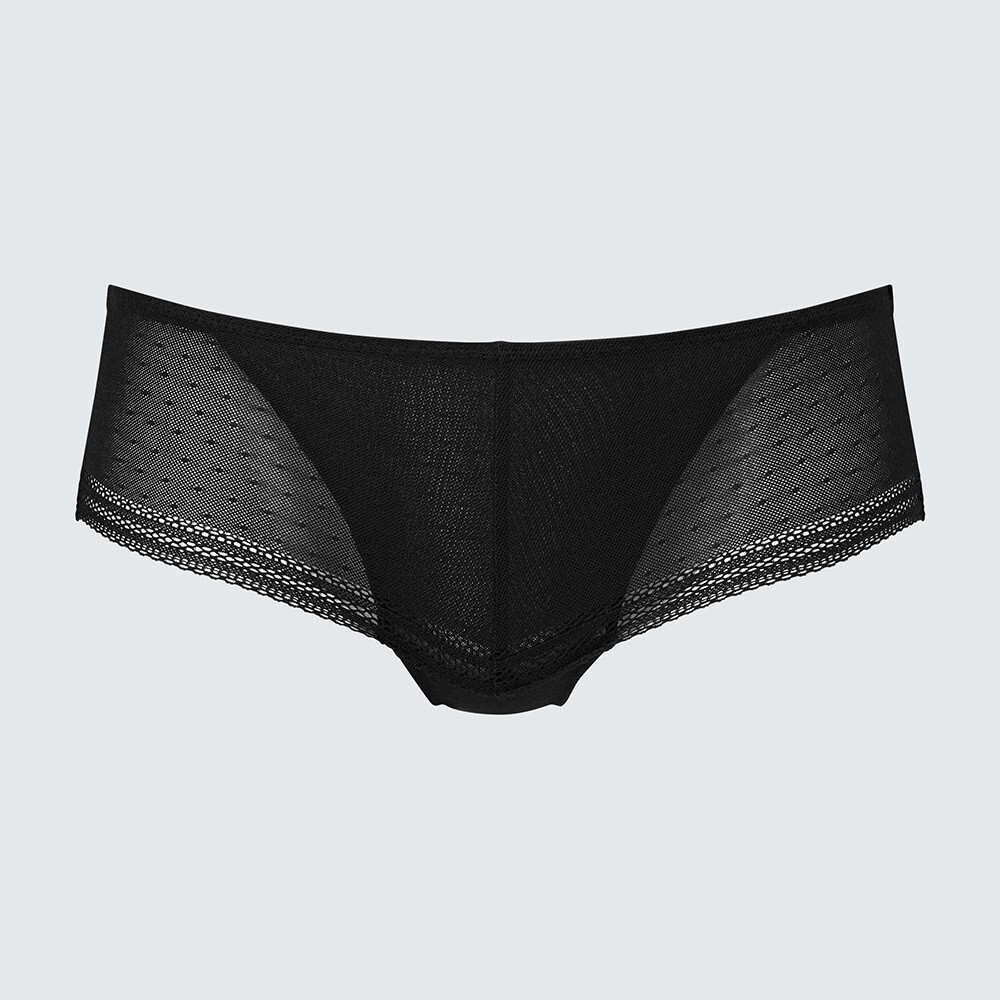 

Женские трусы Uniqlo с заниженной талией, черный