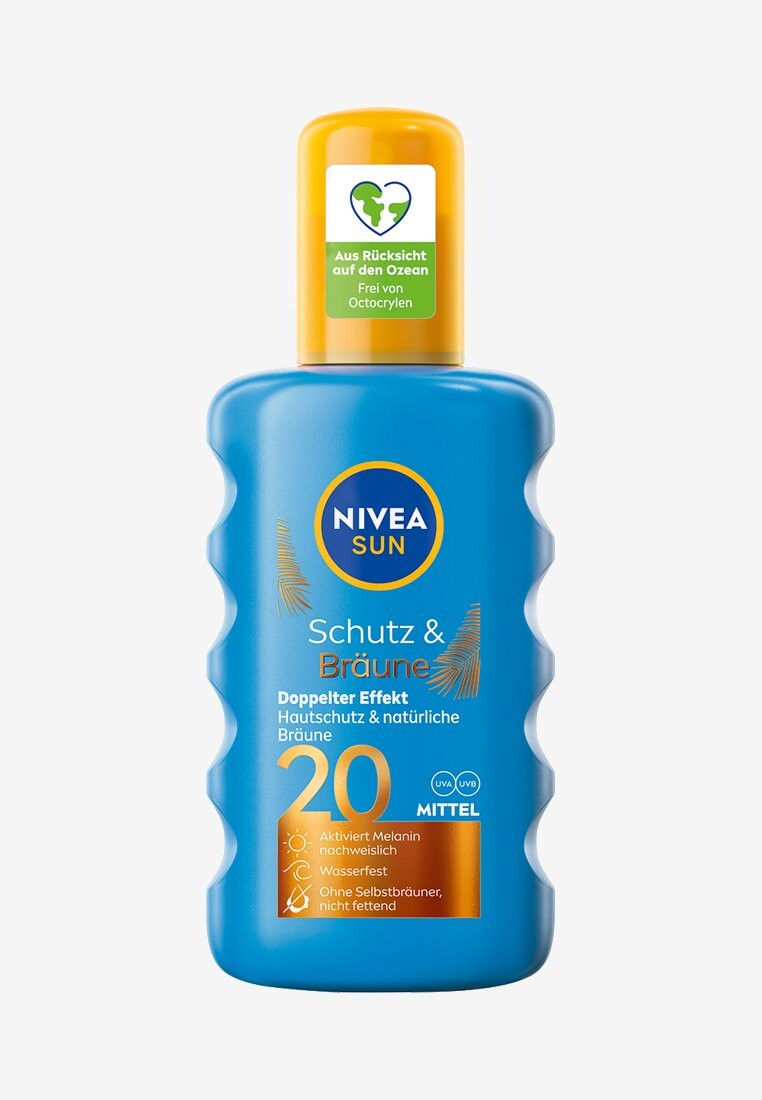 

Солнцезащитный крем Sun Protect & Bronze Spray Spf 20 NIVEA