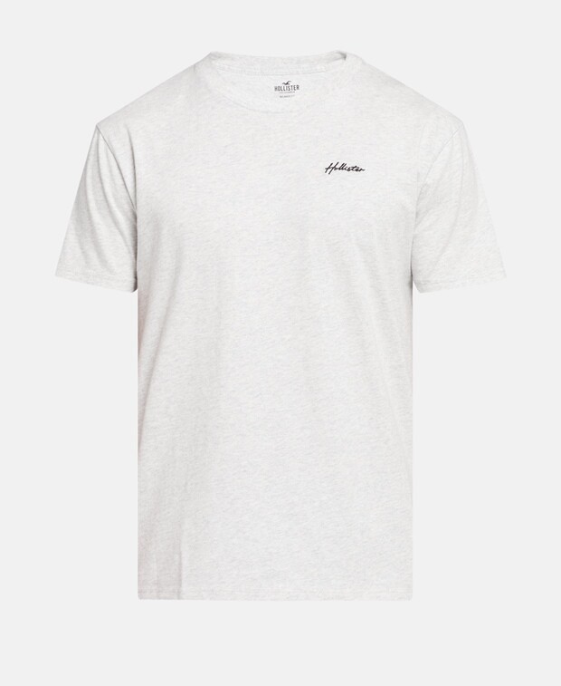 

Футболка Hollister, светло-серый