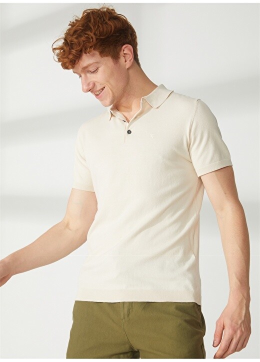 

Мужской свитер Slim Fit с воротником поло Fred Mello