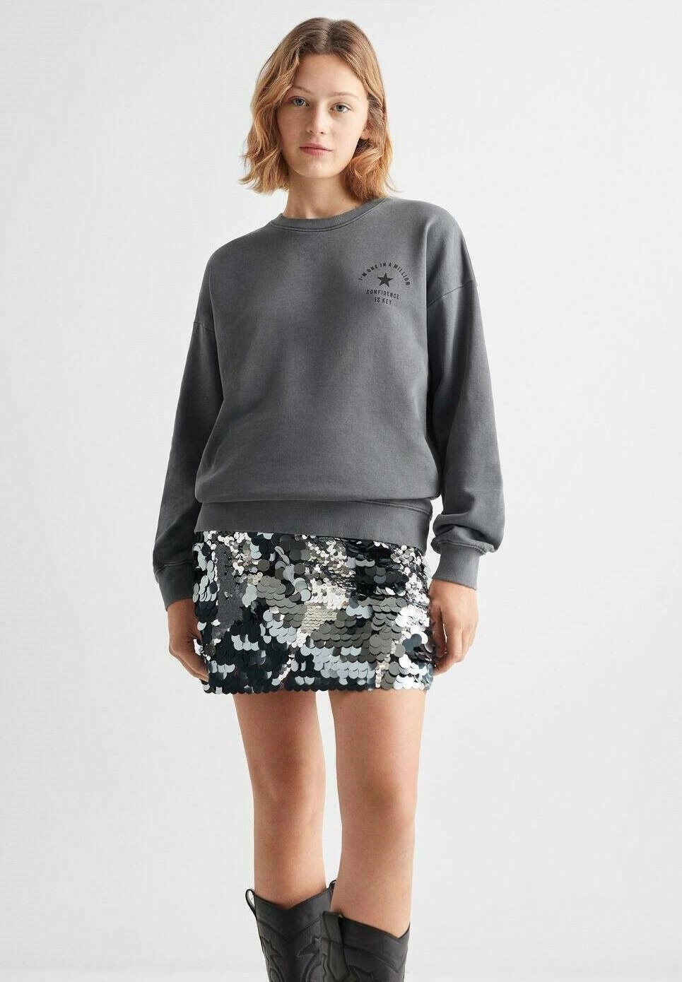 

Толстовка Key Mango, цвет charcoal