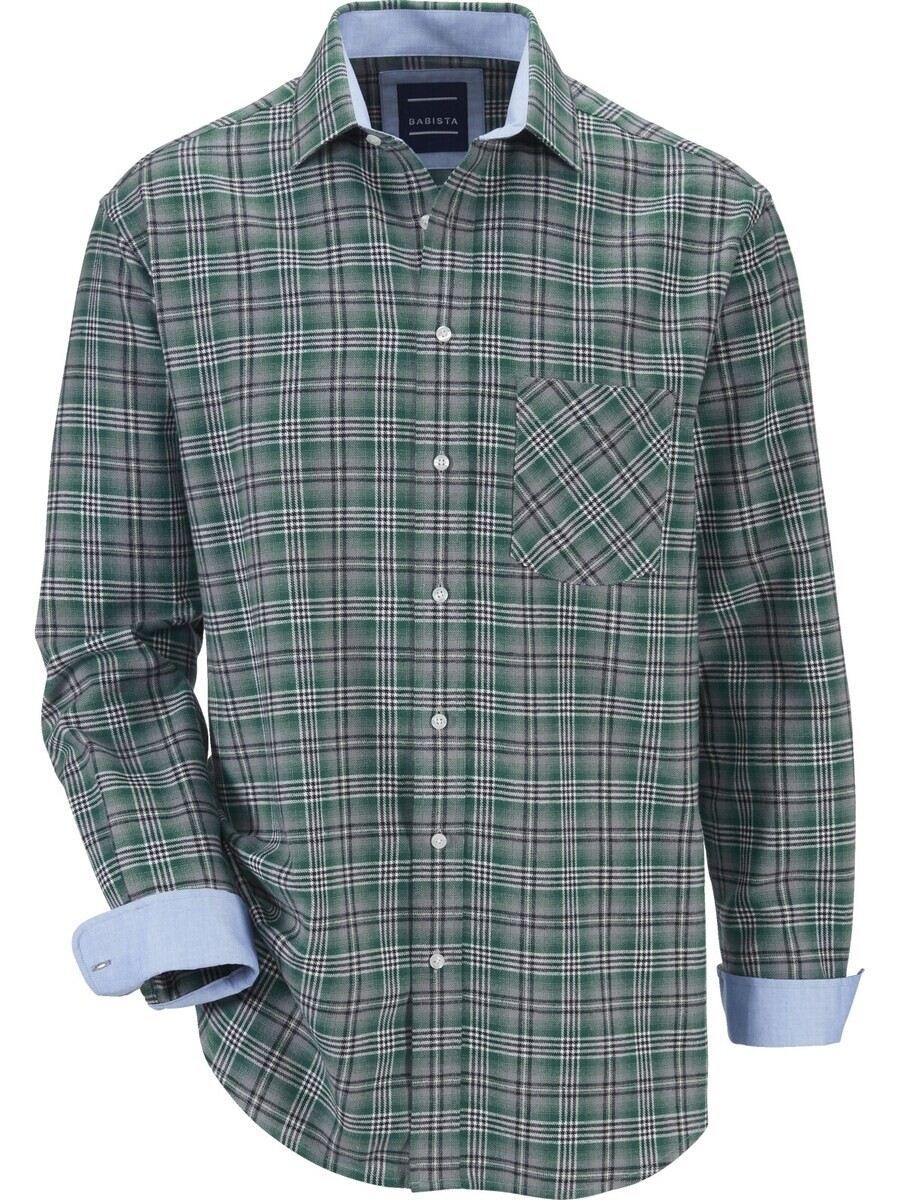 

Рубашка BABISTA Regular fit Button Up Floreverti, зеленый