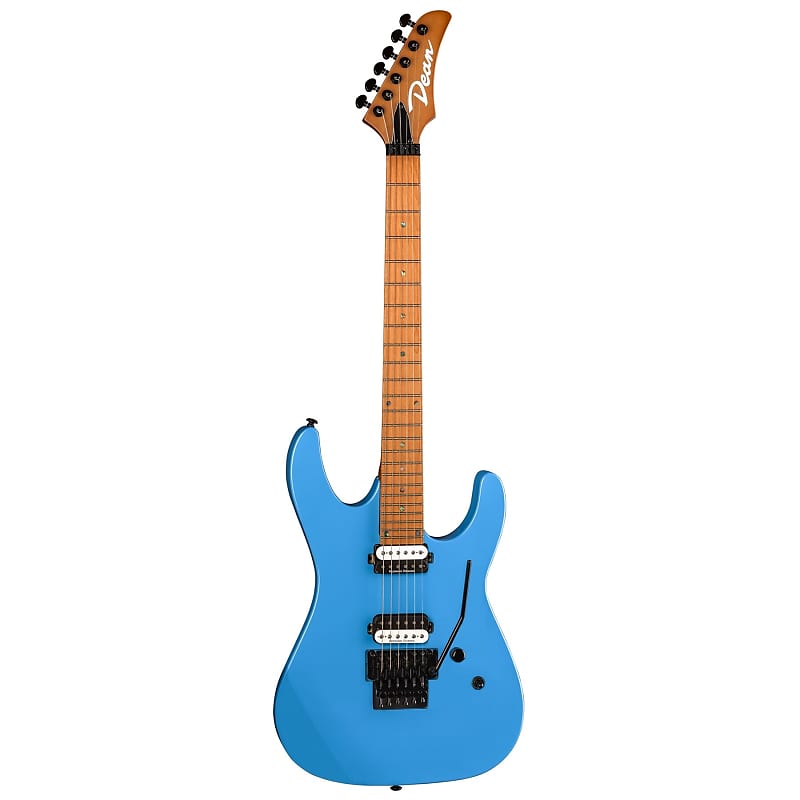 Электрогитара Dean MD24 Floyd Roasted Maple Electric Guitar - Vintage Blue