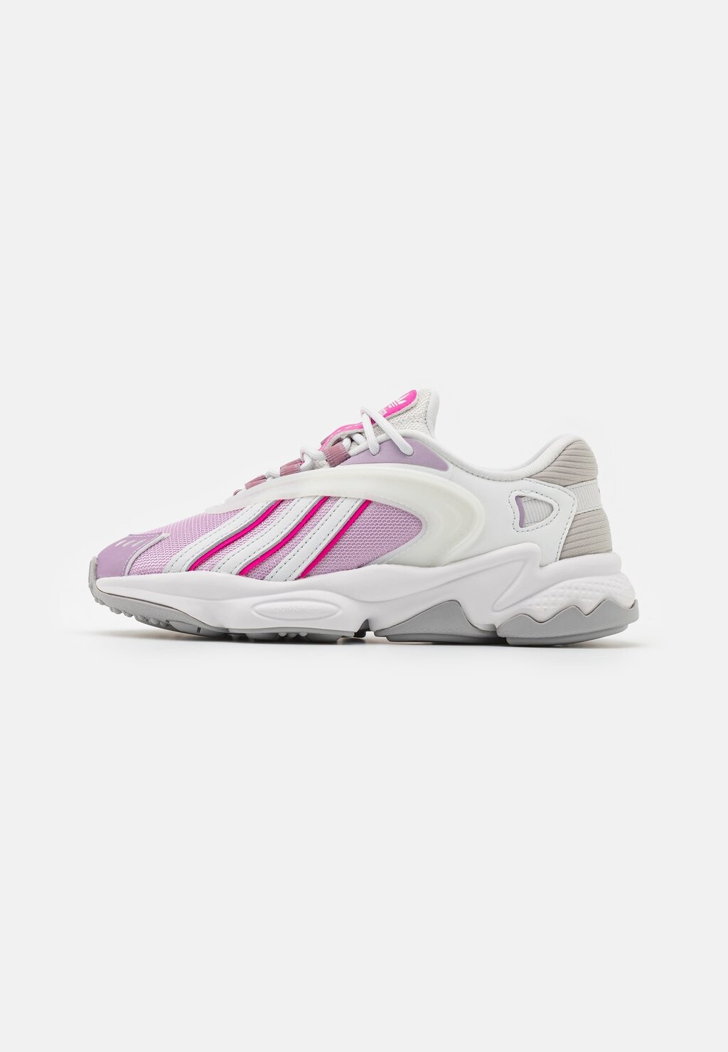 

Кроссовки низкие OZTRAL J adidas Originals, цвет crystal white/lucid fuchsia