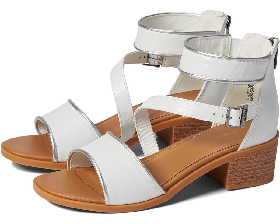 

Туфли Nine West Chloe, цвет White/Silver