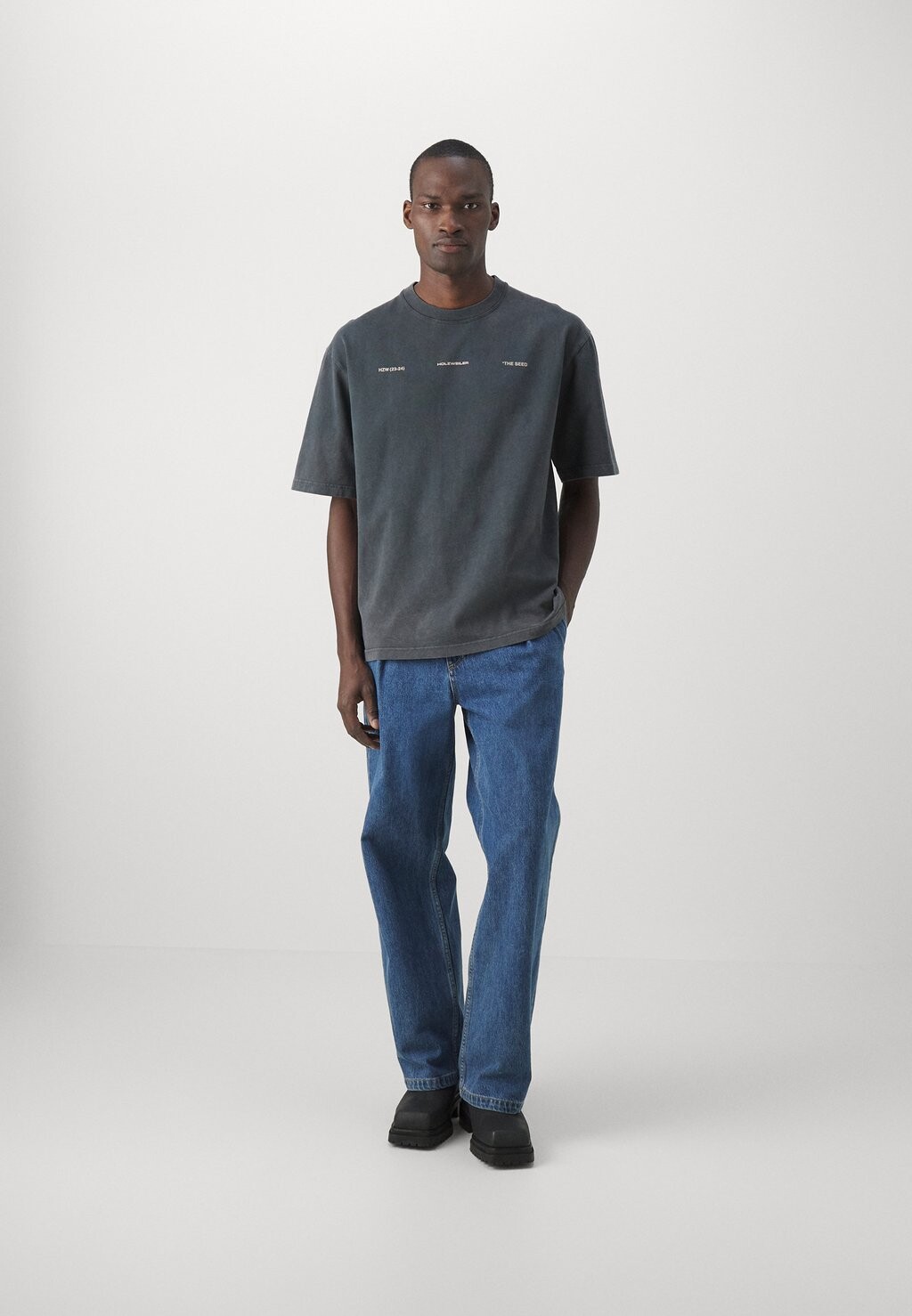 

Футболка с принтом Ranger National Tee Unisex Holzweiler, цвет grey