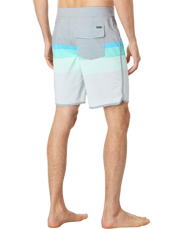 

Шорты для плавания O'Neill Lennox Scallop 19" Boardshorts, светло-серый