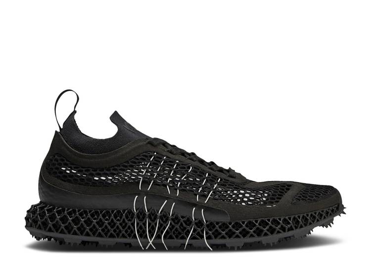 Кроссовки Adidas Y-3 RUNNER 4D HALO 'BLACK', черный