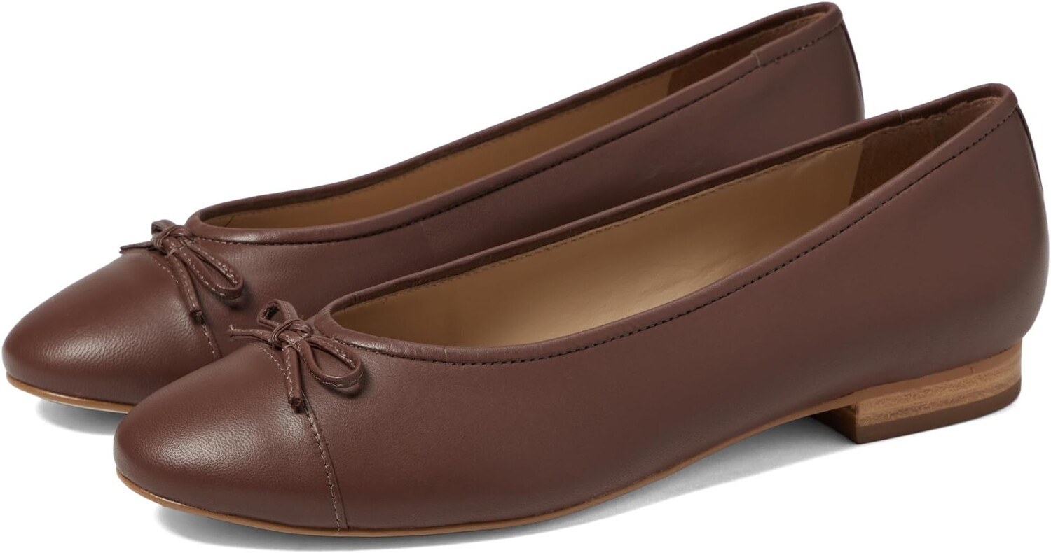 

Балетки Domenique Ballerina with Lace Massimo Matteo, цвет Chocolate