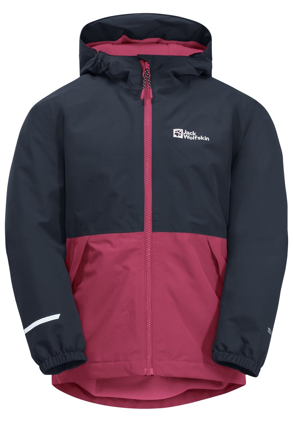 

Куртка зимняя SNOWY DAYS K Jack Wolfskin, цвет dark fuchsia
