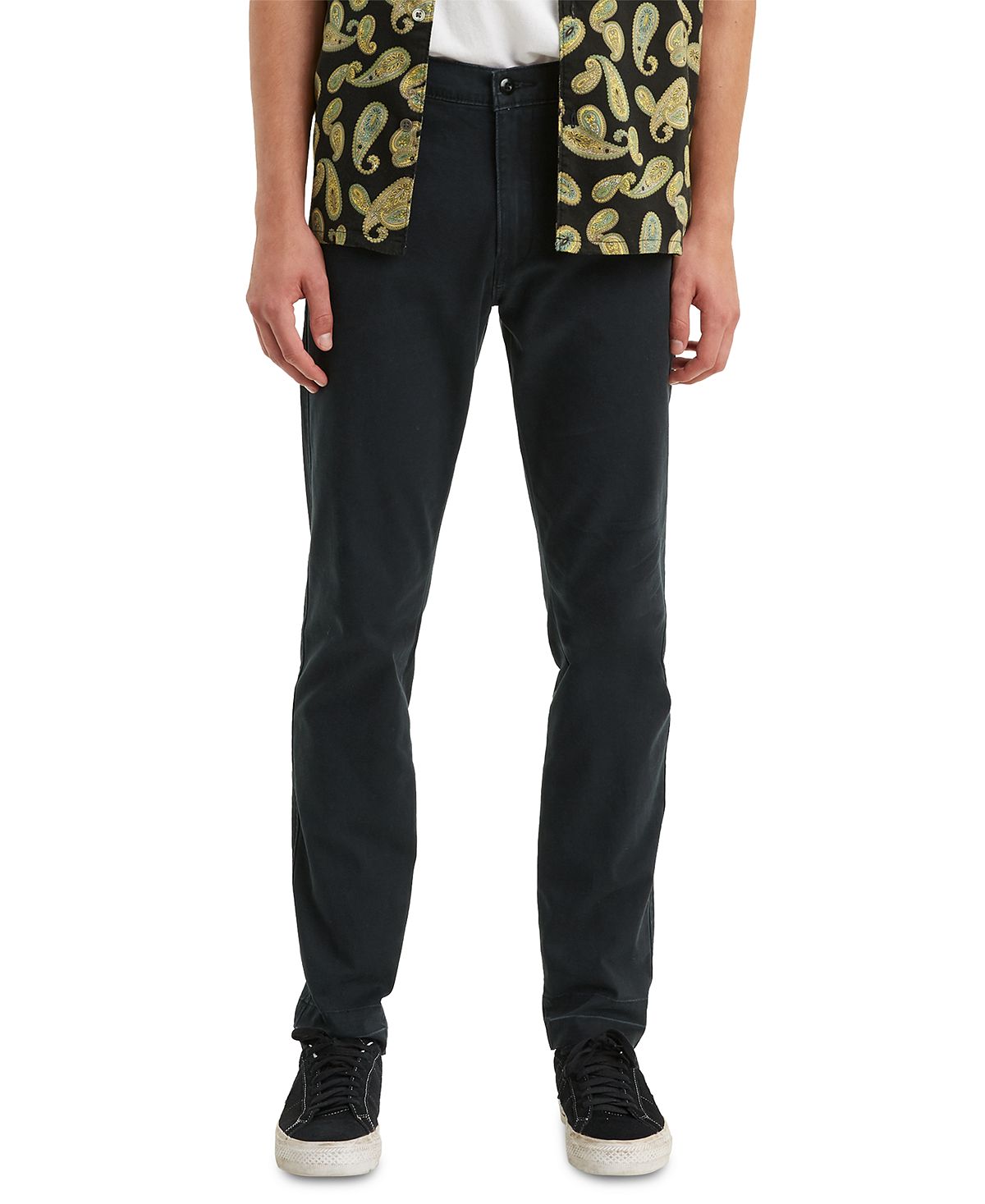 Мужские эластичные брюки xx chino standard с зауженным кроем Levi's, мульти брюки чинос bianca летние повседневный стиль карманы стрейч размер 40 розовый