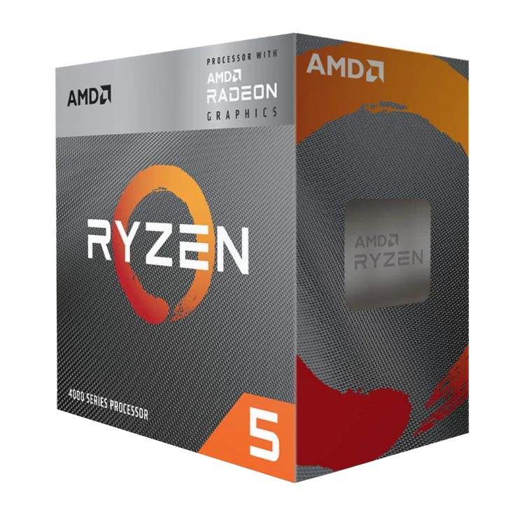 процессор amd ryzen 5 5600g 100 100000252box box Процессор AMD Ryzen 5 4600G BOX, AM4