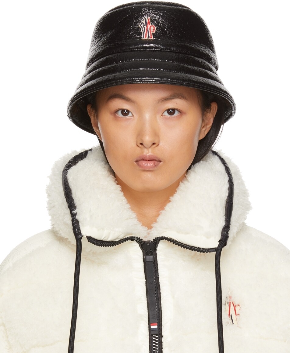 

Черная панама с зернистой отделкой Moncler Grenoble