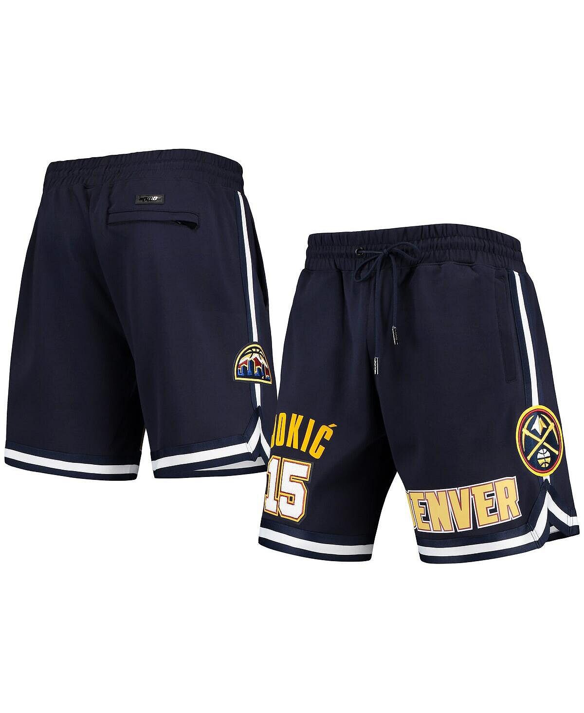 

Мужские шорты nikola jokic denver nuggets team player Pro Standard, синий