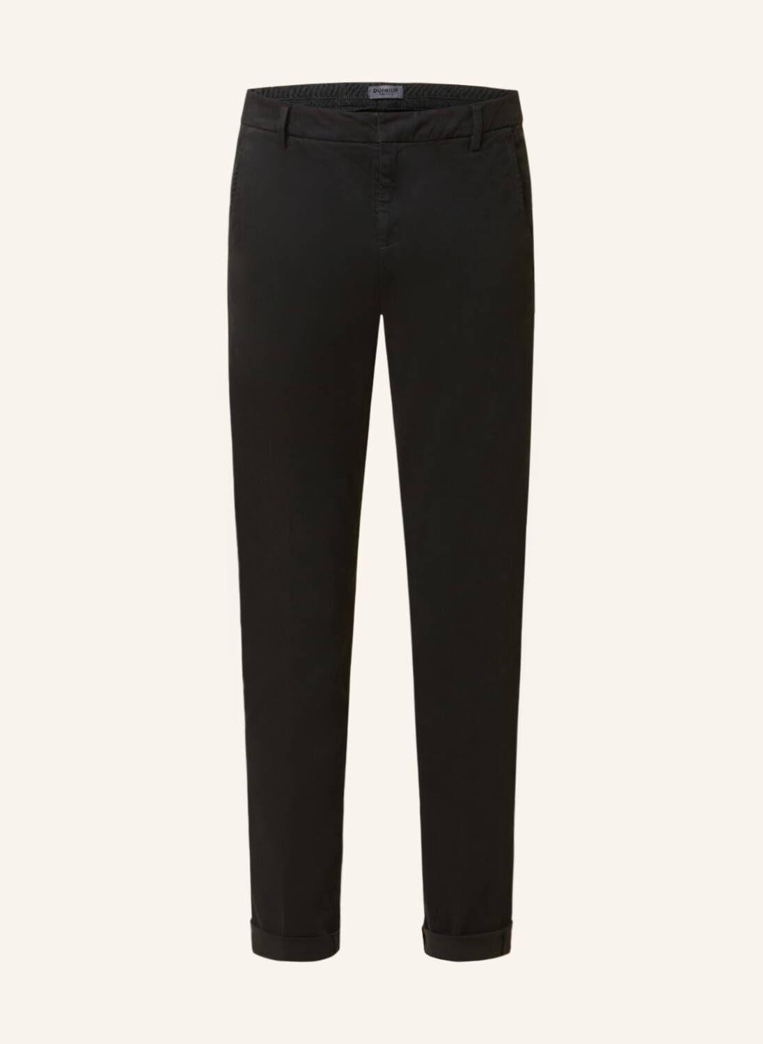 

Брюки чино Dondup GAUBERT Extra Slim Fit, черный