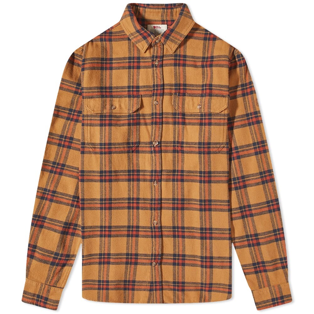 

Рубашка Fjällräven Övik Heavy Flannel Shirt
