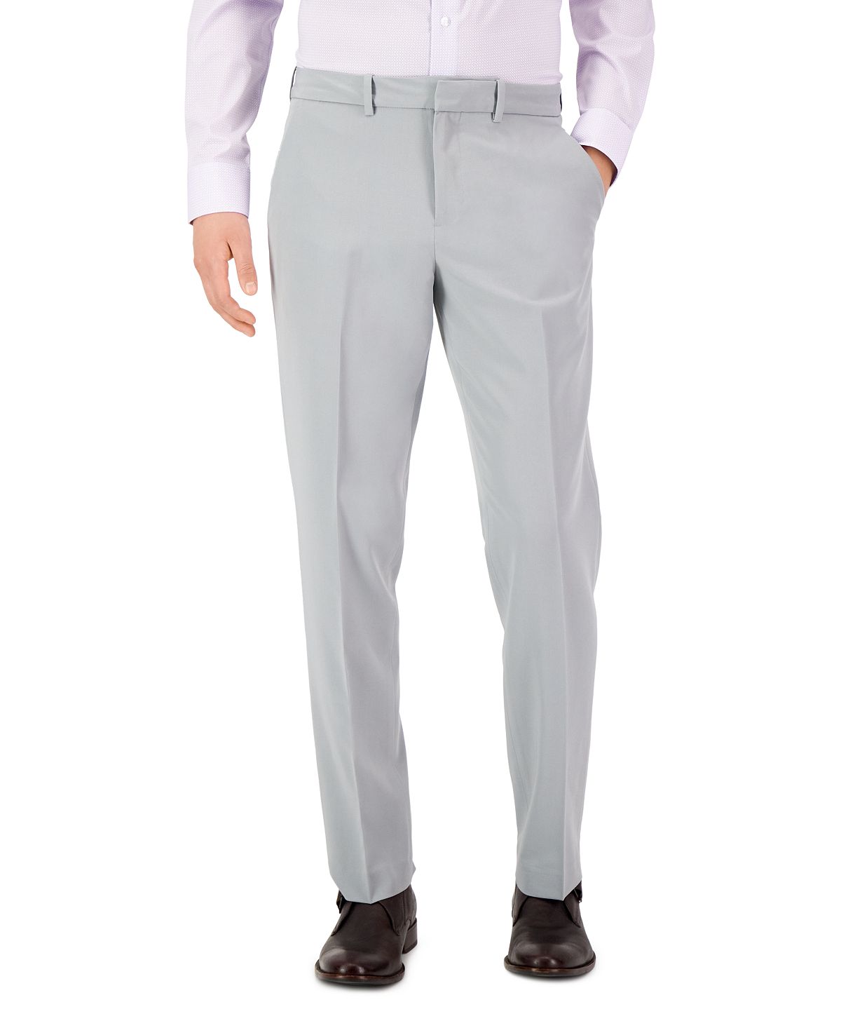 Мужские брюки modern-fit stretch solid resolution Perry Ellis Portfolio