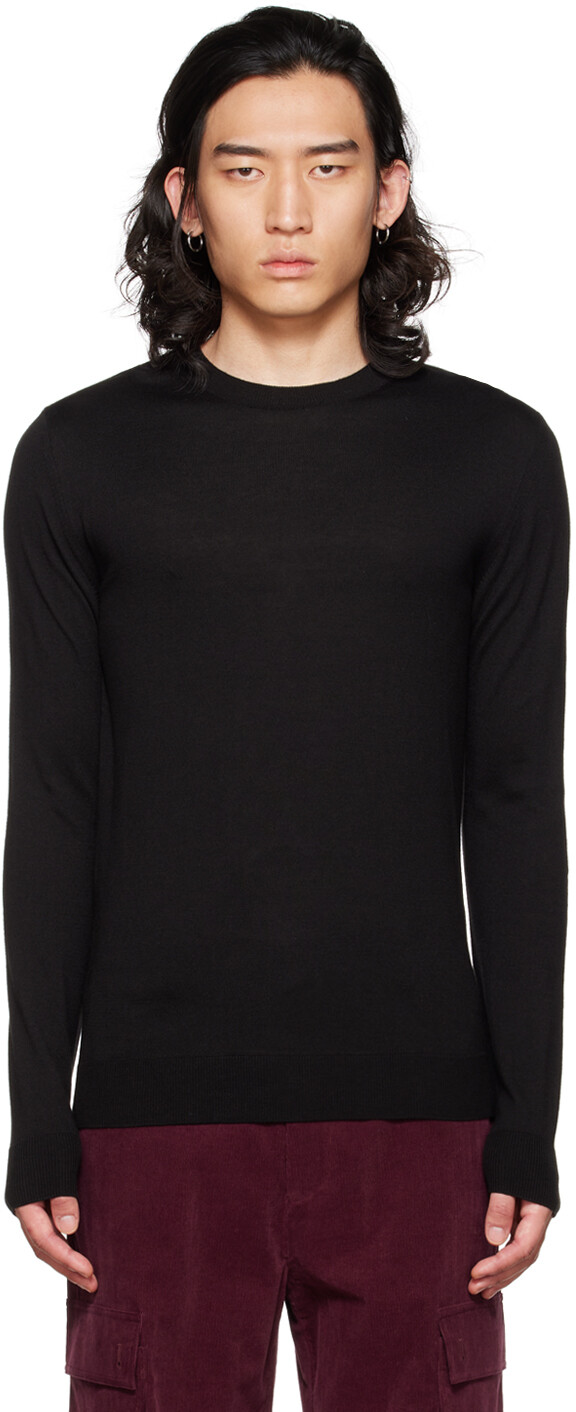 

Эксклюзивный черный свитер SSENSE DRAE