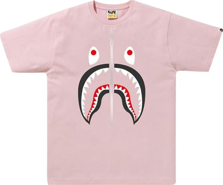 

Футболка BAPE Shark Tee 'Pink', розовый