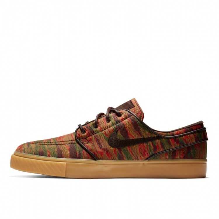 

Кеды Nike SB Zoom Stefan Janoski Canvas Premium, коричневый/мультиколор