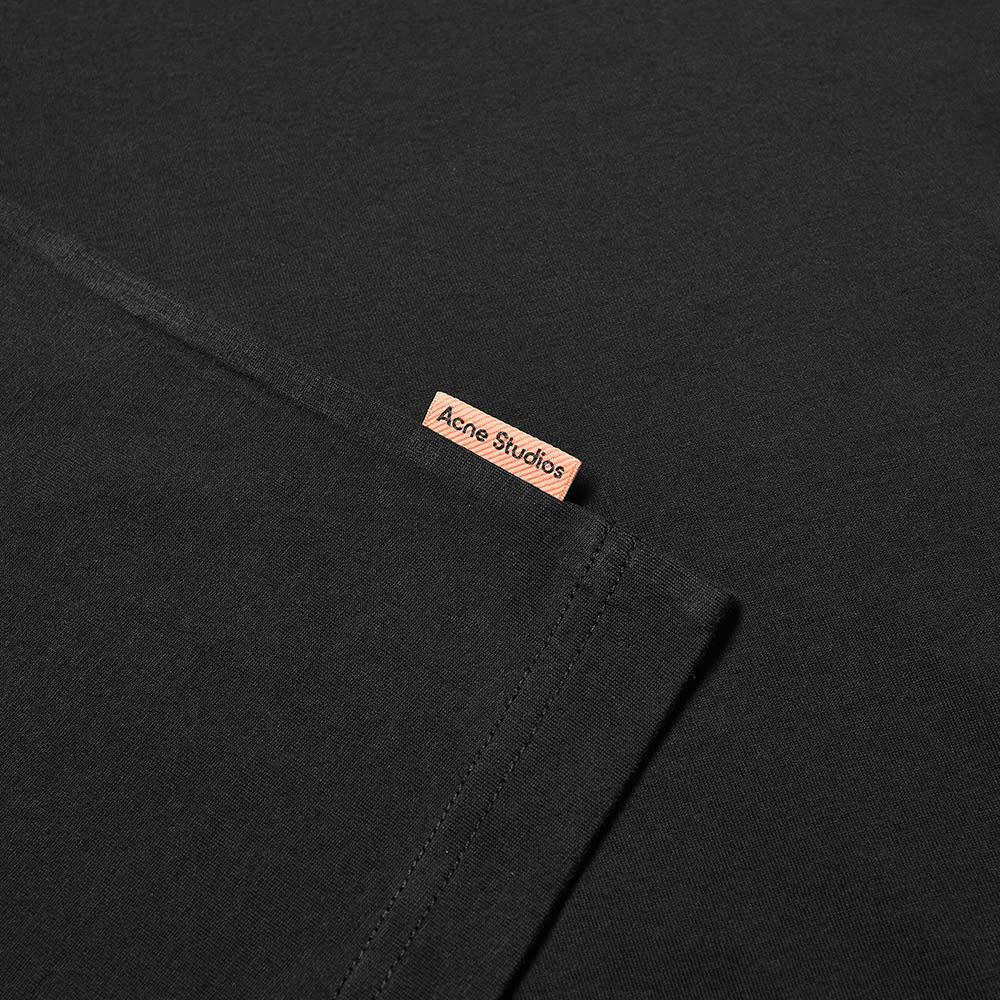 

Футболка Acne Studios Everrick Pink Label Tee, Черный