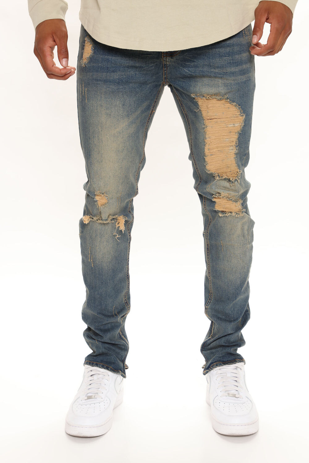 

Джинсы скинни Fashion Nova KND4454, синий