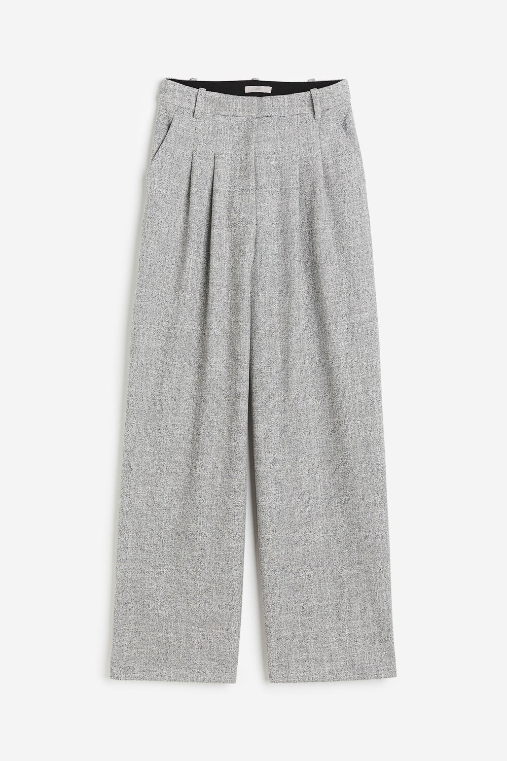 

Брюки H&M Wide-leg, серый